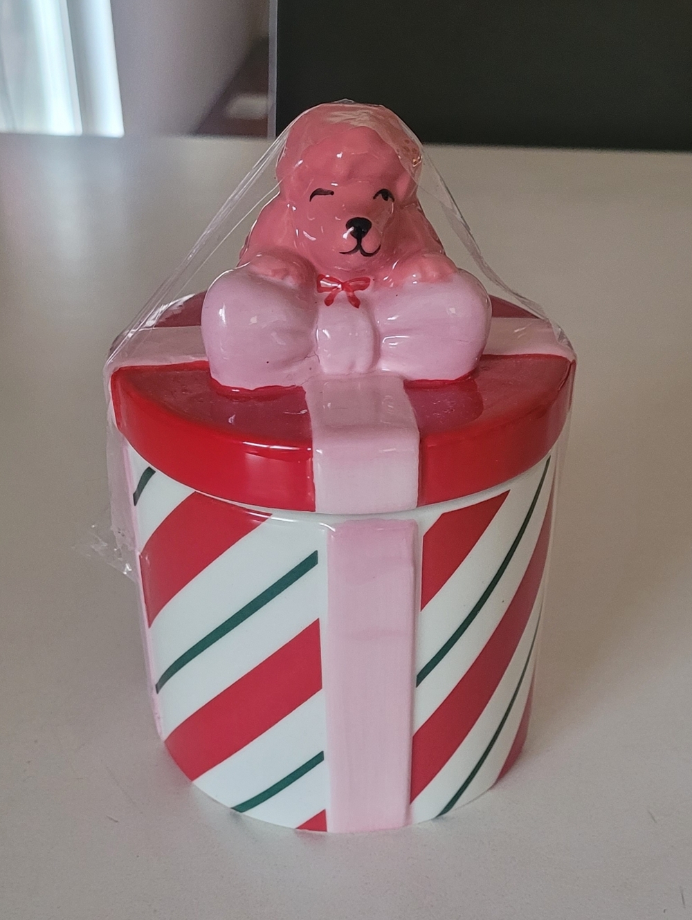 NWT Berry Jolly Ashland Peppermints And Candy Ceramic Jar